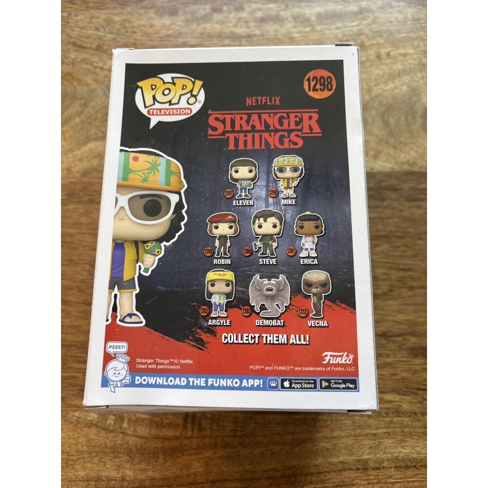 Funko Pop Television Stranger Things Mike #1298 Vinyl Figure Netflix Collectible - Picture 3 of 8